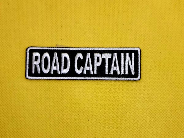 Patch- Road Captain white