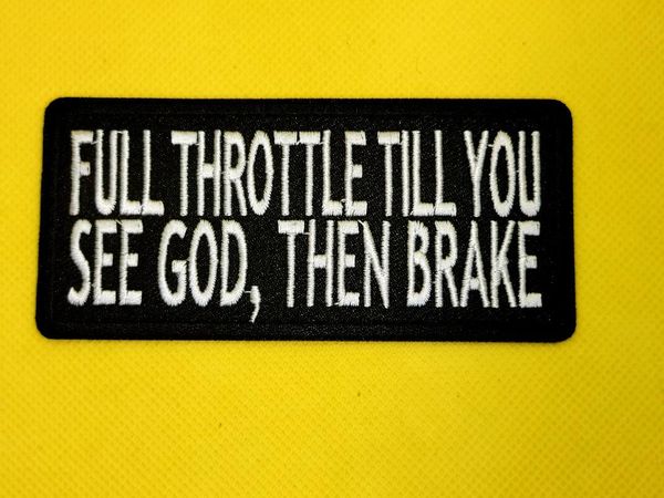 Patch - Full throttle till you see God