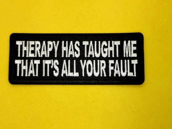 Patch - Therapy Has Taught Me That It's All Your Fault