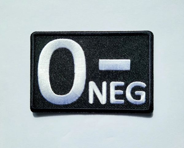 Patch - O Negative Blood ID