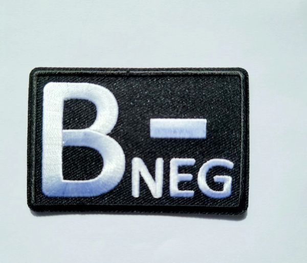 Patch - B Negative Blood ID