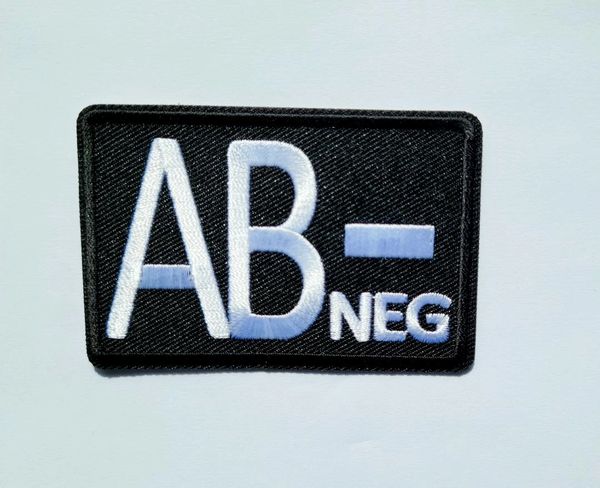 Patch -AB Negative Blood ID