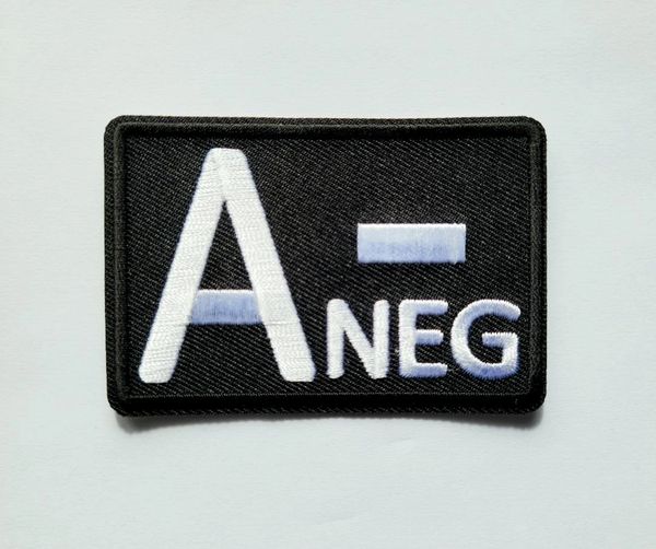 Patch -A Negative Blood ID