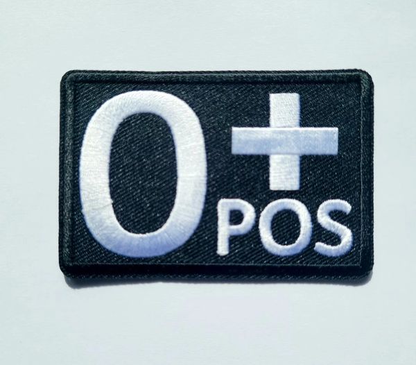 Patch - O POSITIVE Blood ID