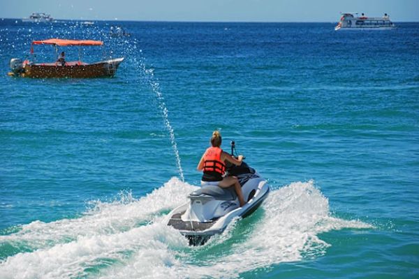 Jet Ski in West Bay