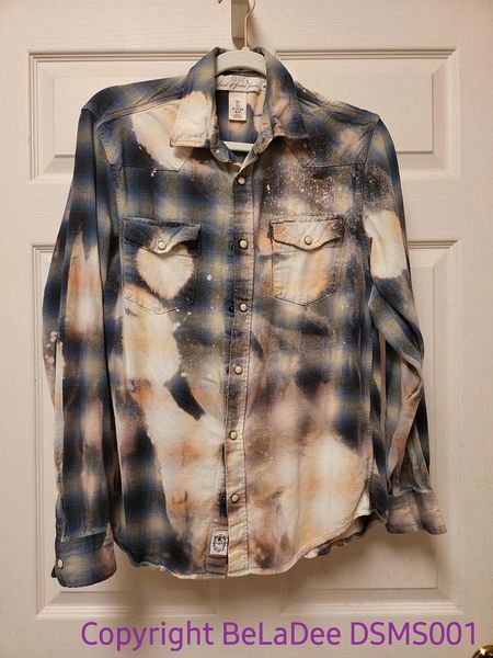 DSMS001 Mens Distressed Shirt