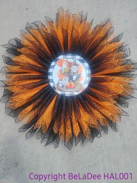 HAL001 Halloween Wreath