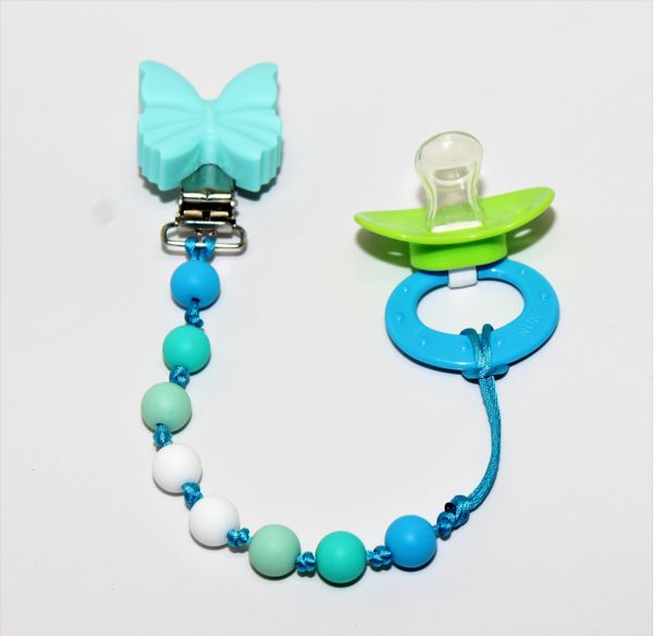 butterfly paci clip