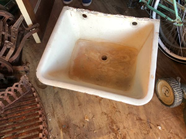 Antique Porcelain Utility Room Sink