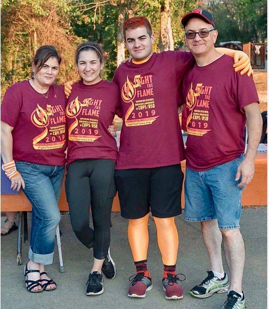 Landon Stillitano and his family.