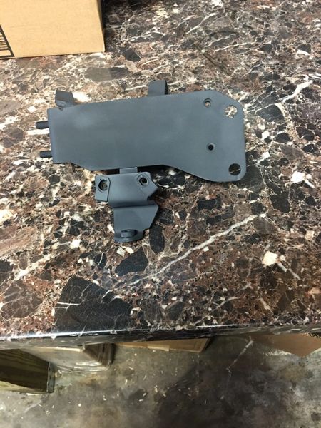 Punch Out Performance 2008-2010 6.4L Power Stroke Fuel Cooler Brackets
