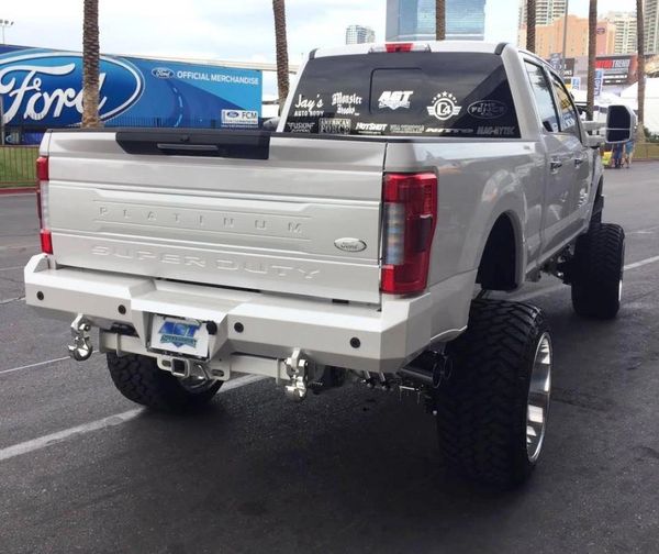 Fusion Bumpers Ford Super Duty Rear 2017