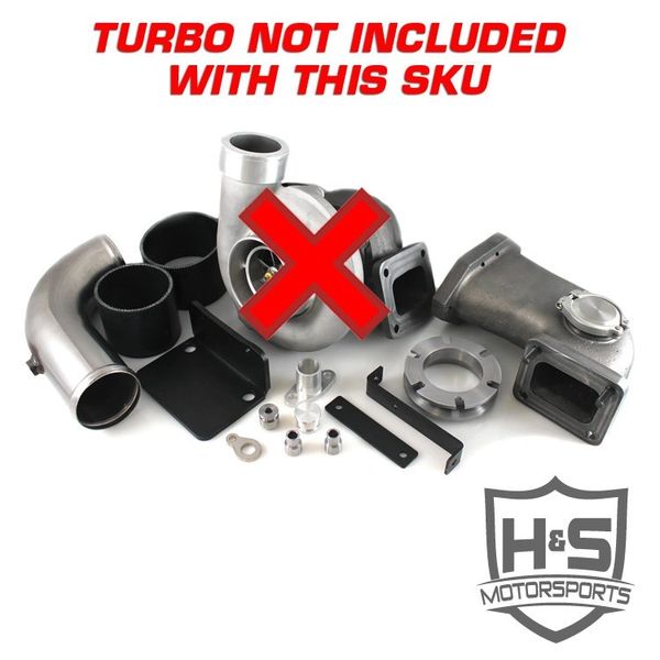 2008-2010 Ford 6.4L H&S Motorsports Single Turbo Kit W/O Turbo
