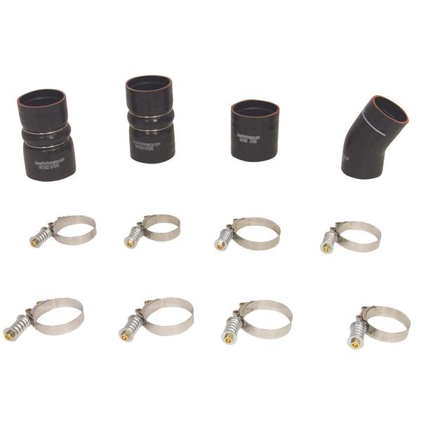 BD Diesel Intercooler Hose & Clamp Kit for 7.3, 6.0, or 6.4