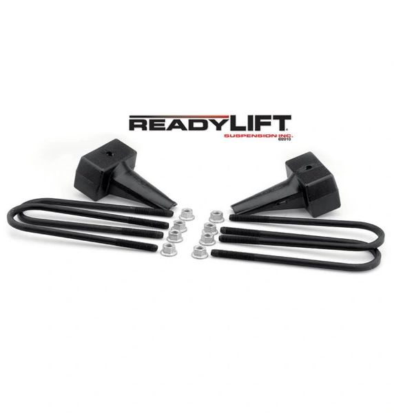 ReadyLIFT 4'' REAR BLOCK KIT - FORD SUPER DUTY (1-PC DRIVE SHAFT ONLY) 1999-2010