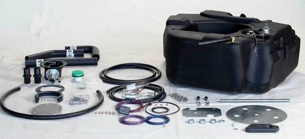Titan Fuel Tanks Spare Tire Auxiliary Fuel System for FORD, 1999-2007