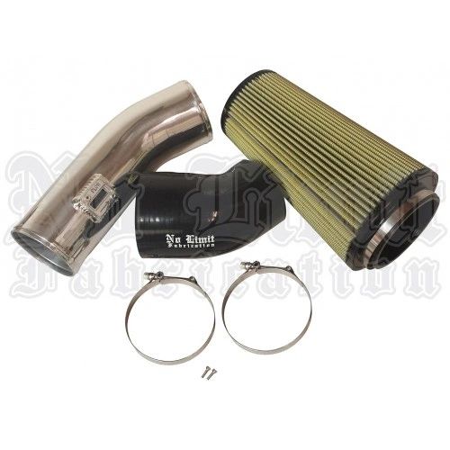 No Limit Stage 2 Cold Air Intake with PG7 Filter for 2011-2016 6.7 Raw Finish