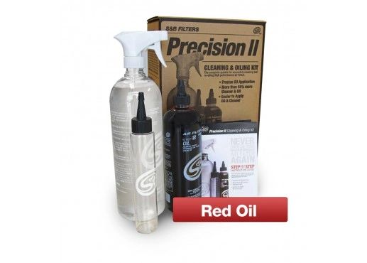 S&B Precision II: Cleaning & Oil Kit (Red Oil)