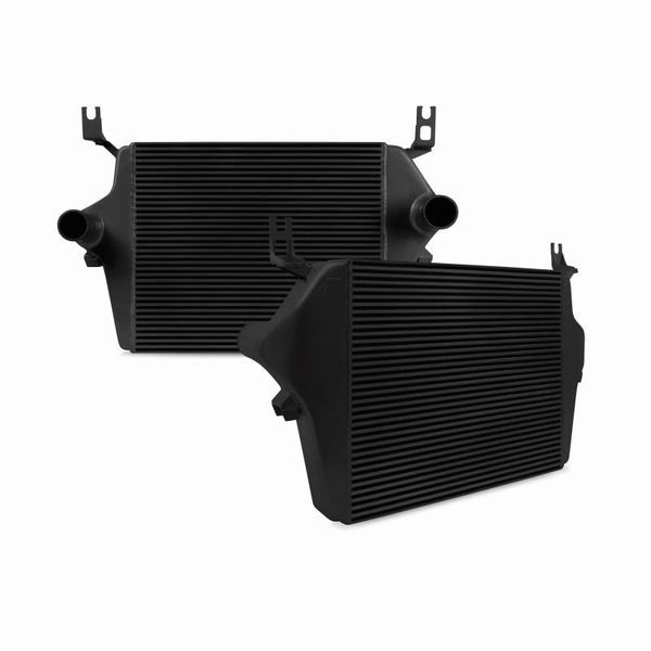 MISHIMOTO 6.0L POWER STROKE INTERCOOLER, BLACK OR SILVER, 2003–2007