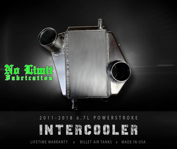 No Limit 6.7 Air to Water Intercooler Kit 2011-2018