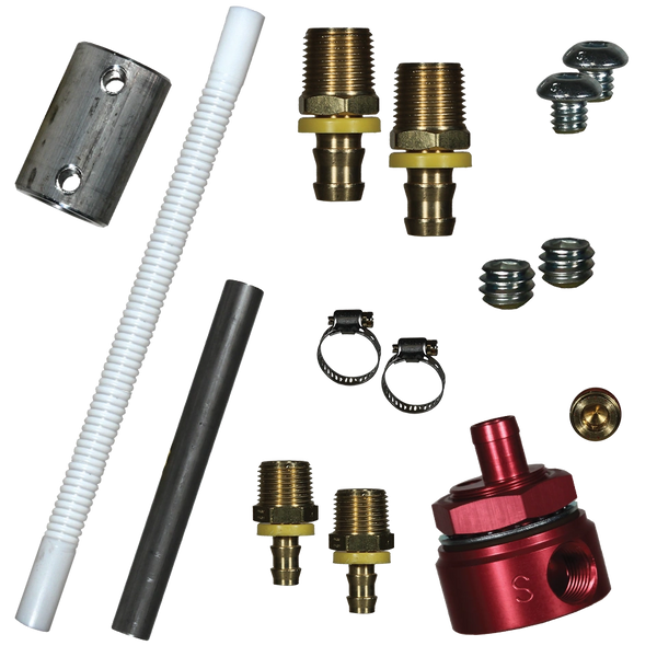 FASS DIESEL FUEL 5/8 IN FUEL MODULE SUCTION TUBE KIT INCLUDES BULKHEAD FITTING