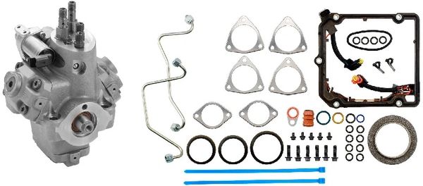 Alliant Power Remanufactured High-Pressure Fuel Pump Kit (AP63640) with Installation Kit 2008-2010 6.4L Power Stroke