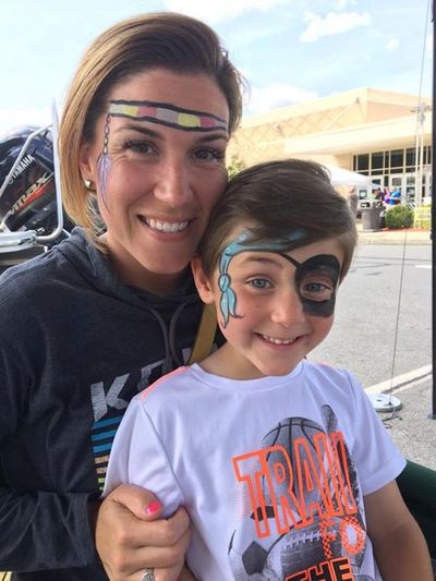 pirates, indians, paintings, face paint, face, paint, event, summer, fun, mom, son, kids, event