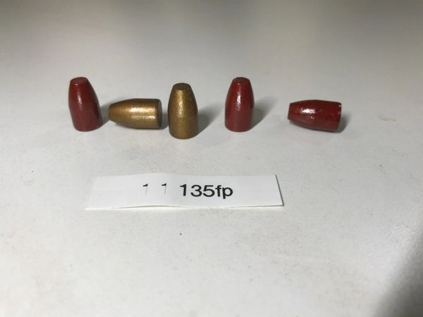 9mm 135gr FP Hi-Tek Polymer Coated Projectiles
