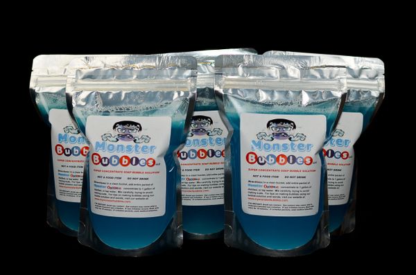 (5) Monster Bubbles Super Concentrate Soap Bubble Solution