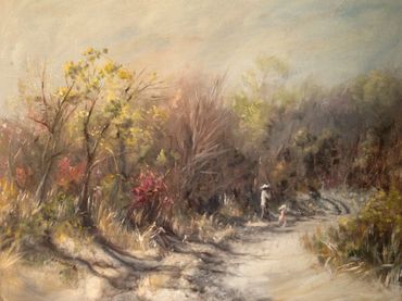 Afternoon Walk. 18 x 24 oil. Price upon request