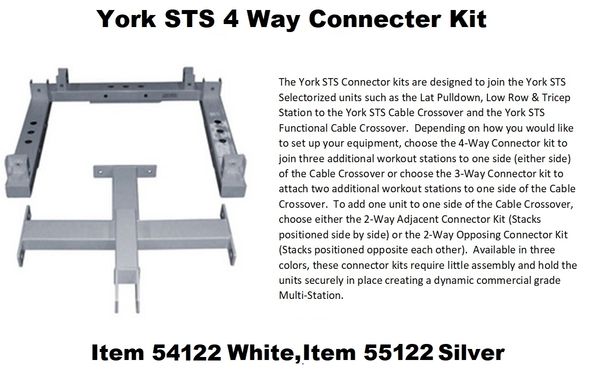 YORK STS CONNECTER KIT 4 WAY ITEM 54122, 4 Oct 22, Now $249