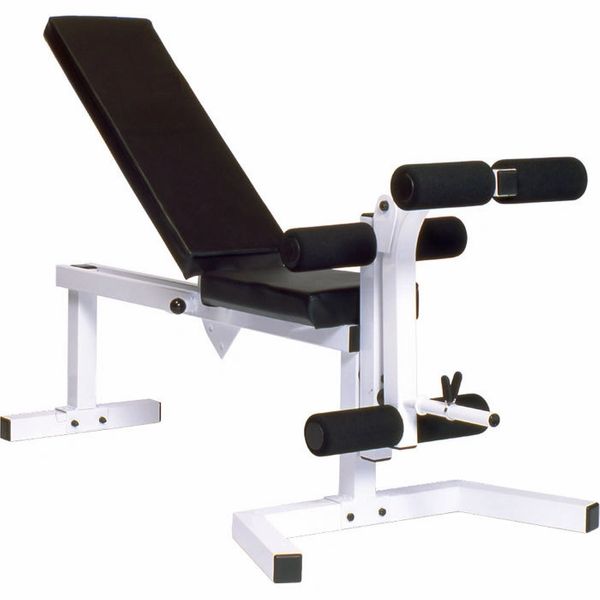 YORK BARBELL PRO SERIES 210 W/ 205 FL BENCH, PLUS 202 LEG CURL ATTACHMENT, ITEM 4239, 29 Nov 2021, Now Available, $239
