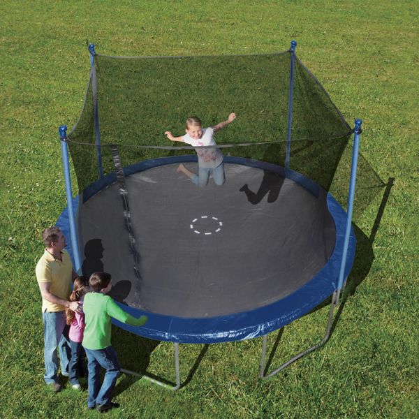 12 Trampoline Safety Net Enclosure 6 Legs 10 Warranty Lubeatread Home Of Fitness Trampolines Strength Equipment