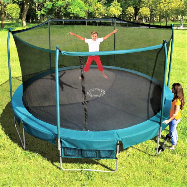 JumpKing 15 Trampoline Legs/ Poles With Safety Enclosure System Bonus
