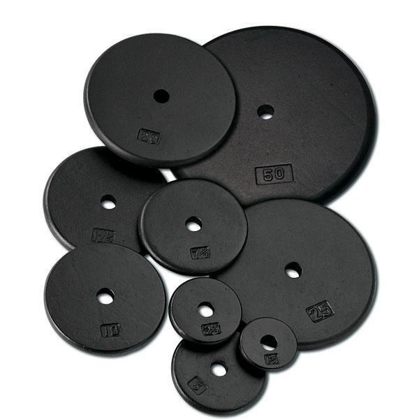 YORK 1" FLAT CAST IRON PRO WEIGHT PLATES, 18 May 2023, Now $1.50 lb