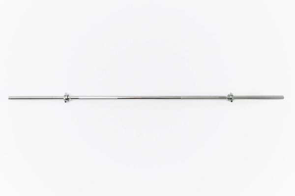 YORK 5' SOLID STEEL SPINLOCK WEIGHT LIFTING BAR WITH LOCK COLLARS ITEM 6025. Now Available, $39