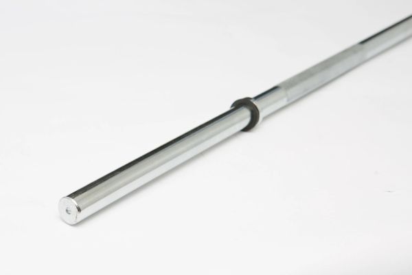 YORK 5' 1/2" SOLID STEEL WEIGHT LIFTING BAR W / FIXED INNER COLLARS,ITEM 6034, 21 Sept 2021, Now Avaialble, $49