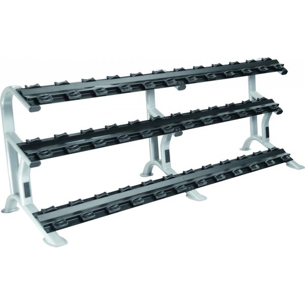YORK BARBELL FTS 3 TIER SADDLE RACK FOR PRO STYLE DUMBBELLS ITEM 69047, 4 Oct 22, Now $899