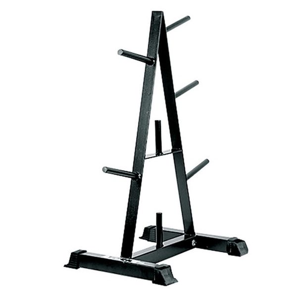 YORK BARBELL PRO SERIES 1" PLATE STORAGE - "A" FRAME, ITEM 69035, $109