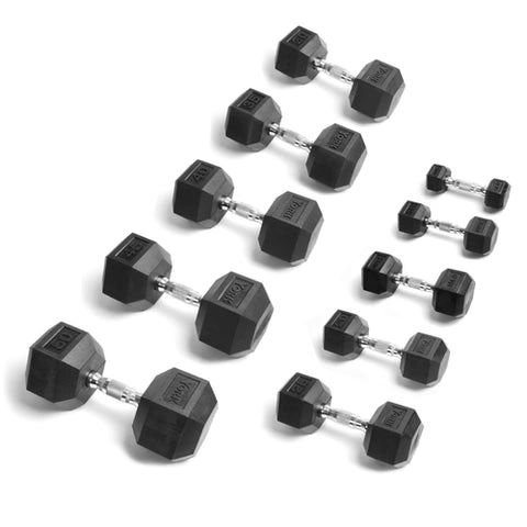 YORK BARBELL PRO RUBBER HEX DUMBBELS, 2.5 LB - 120 LB, ITEM 34050 - 34080, 2 March 2022, ( Prices Are Per Pc, Not Per Pound )