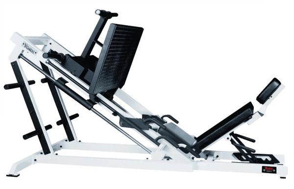 YORK BARBELL STS 35 DEGREE LEG PRESS ITEM 54035 WHITE ITEM 55035 SILVER, 4 Oct 22, Now $3,866