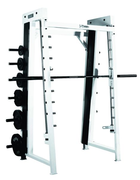 YORK BARBELL STS COUNTER-BALANCED SMITH MACHINE ITEM 54033 WHITE 55033 SILVER, 4 Oct 22, Now $4799