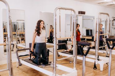 group pilates class