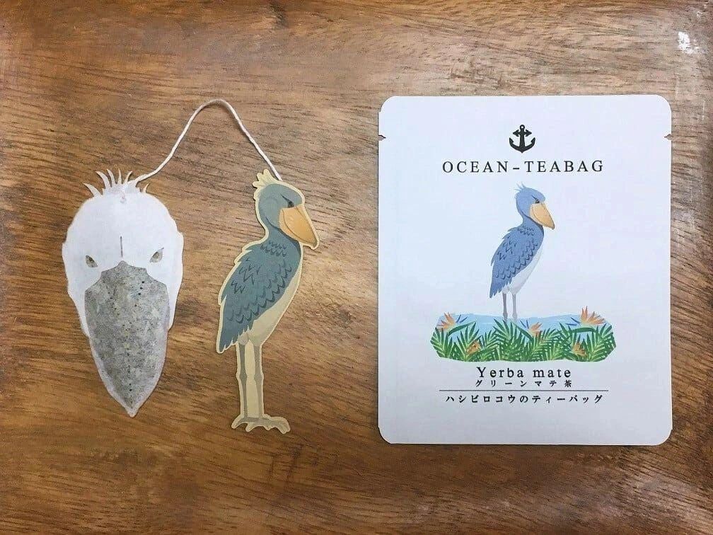 Shoebill Bird Tea Bag - Ocean Teabag