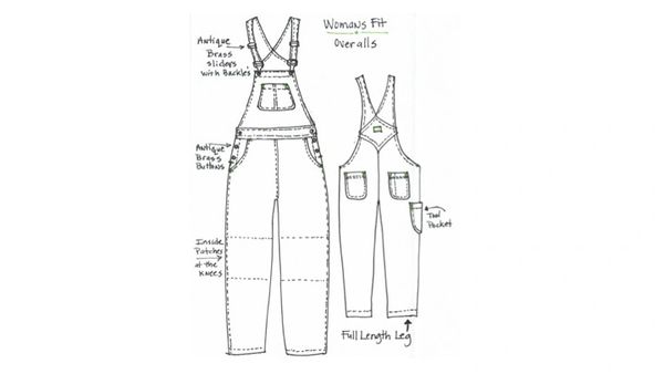 Denim Overalls ,Garden Clothes for Women. crafted in the USA | Thyme to ...