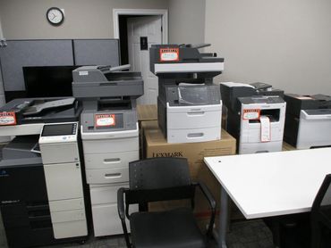 We rent or lease or sell .  Desks , File cabinets , chair , panels , everything you will need for a 