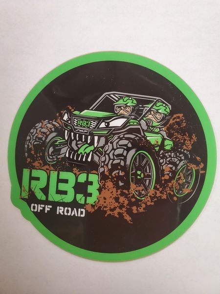 RB3 round decal 3"