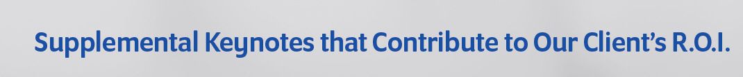 Contribute to client's ROI