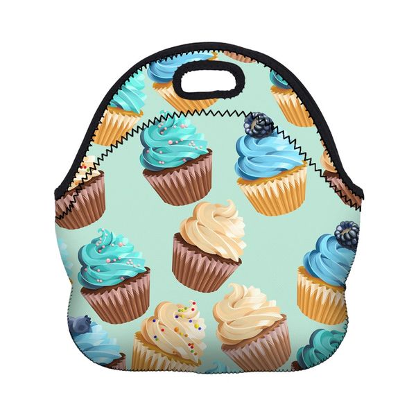 blue cupcake lunchbox