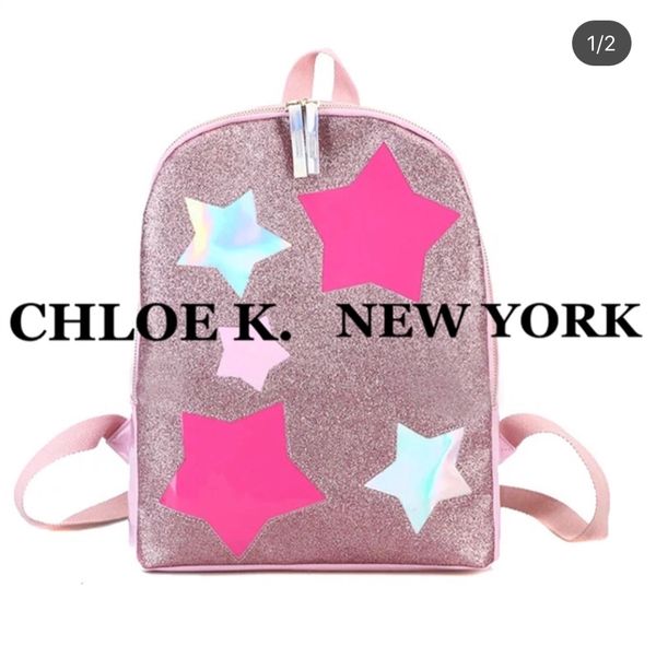 PINK STAR BACK PACK